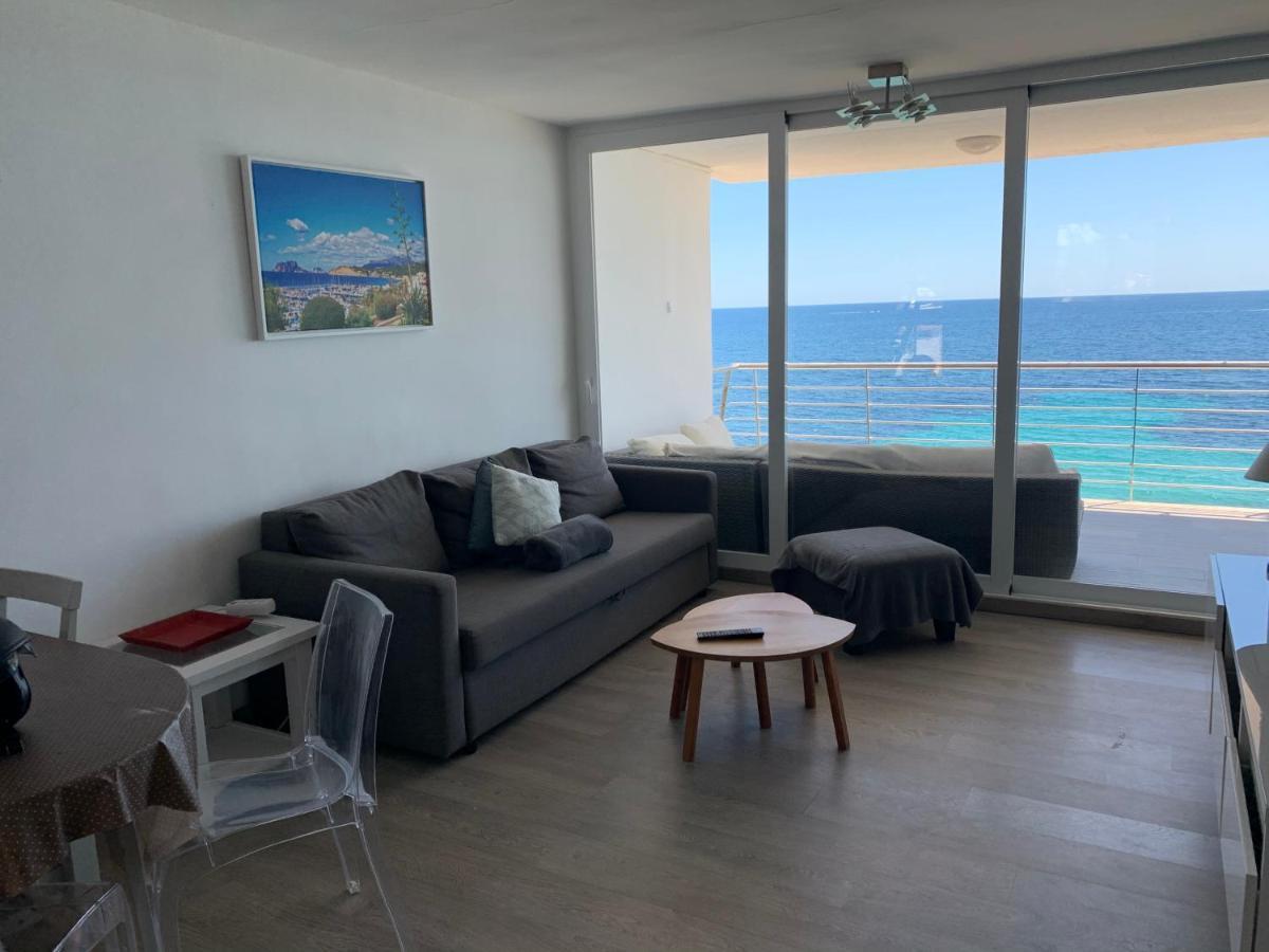 Moraira Sea Front, First Line, Air Conditioning, Heating, First Floor, 2 Habs 4Beds Ngoại thất bức ảnh